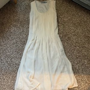 White Vera Wang Spring Dress
